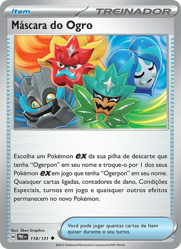 Máscara do Ogro Evoluções Prismáticas 118/131