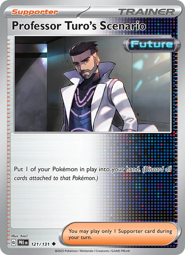 Professor Turo's Scenario Prismatic Evolutions 121/131