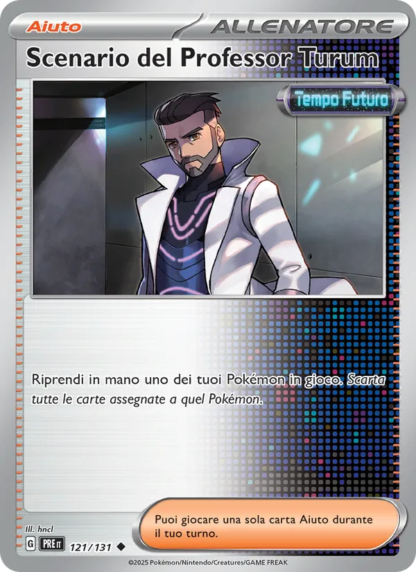 Scenario del Professor Turum Evoluzioni Prismatiche 121/131