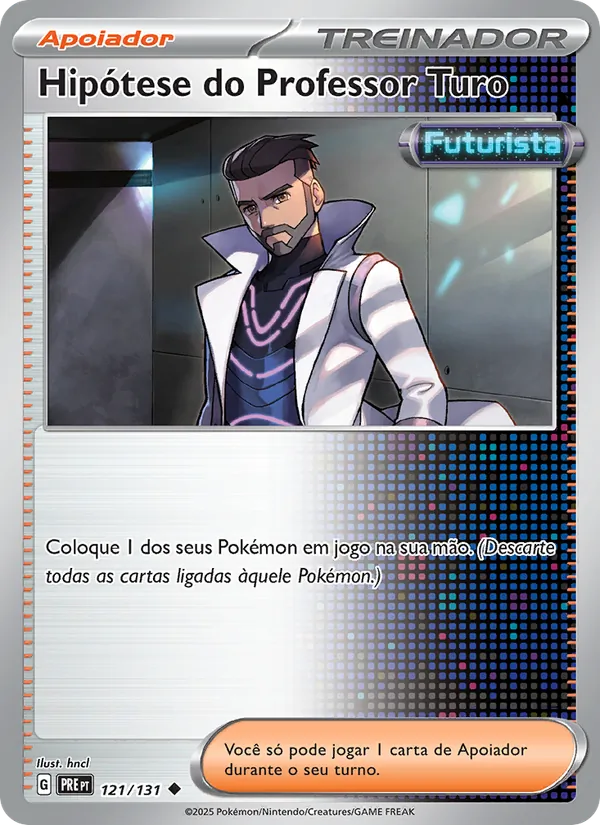 Hipótese do Professor Turo Evoluções Prismáticas 121/131