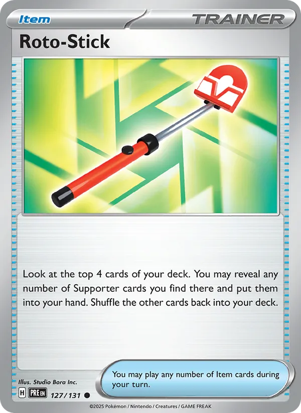 Roto-Stick Prismatic Evolutions 127/131