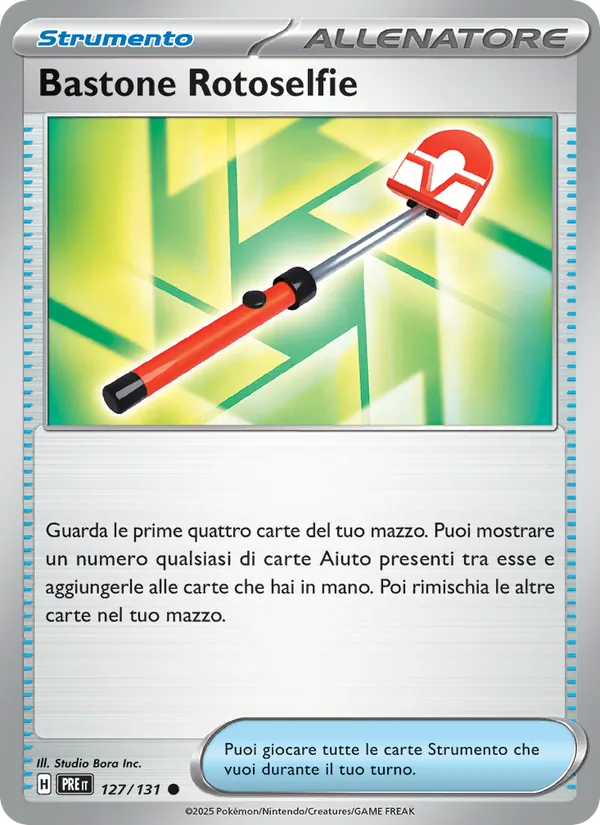 Bastone Rotoselfie Evoluzioni Prismatiche 127/131