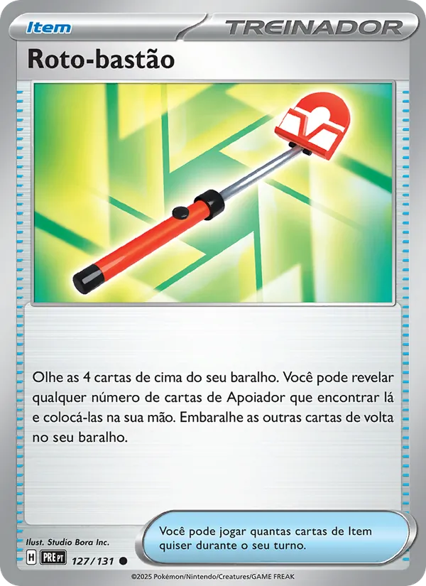 Roto-bastão Evoluções Prismáticas 127/131