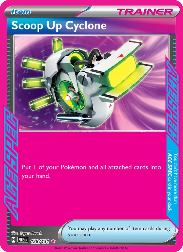 Scoop Up Cyclone Prismatic Evolutions 128/131