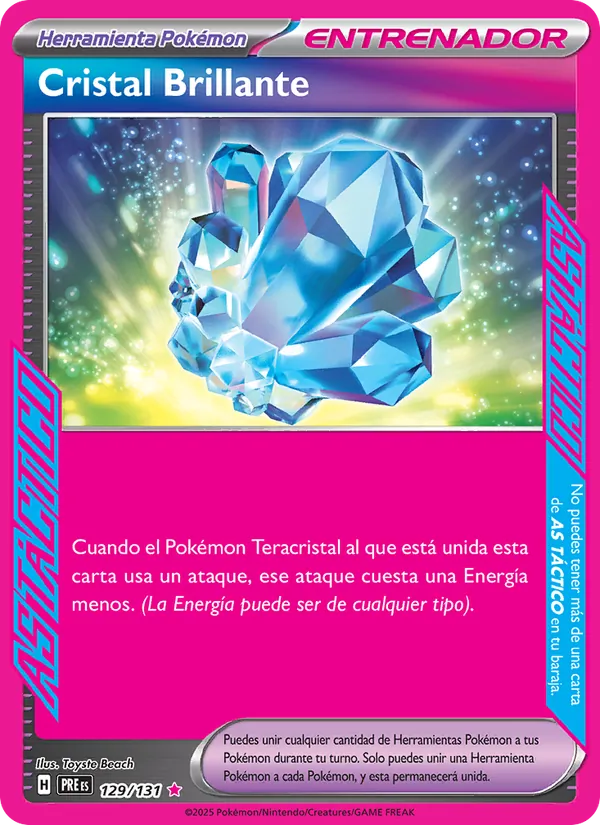 Cristal Brillante Evoluciones Prismáticas 129/131