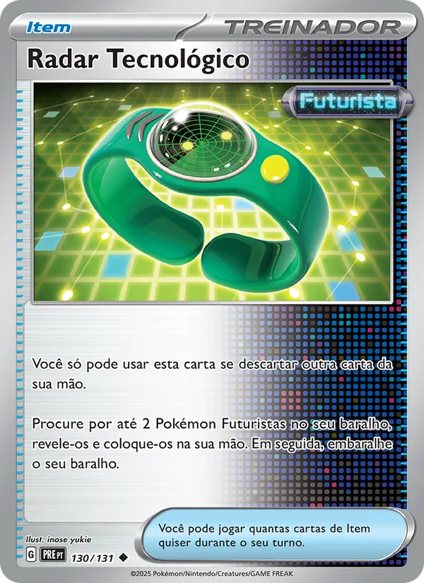 Radar Tecnológico Evoluções Prismáticas 130/131