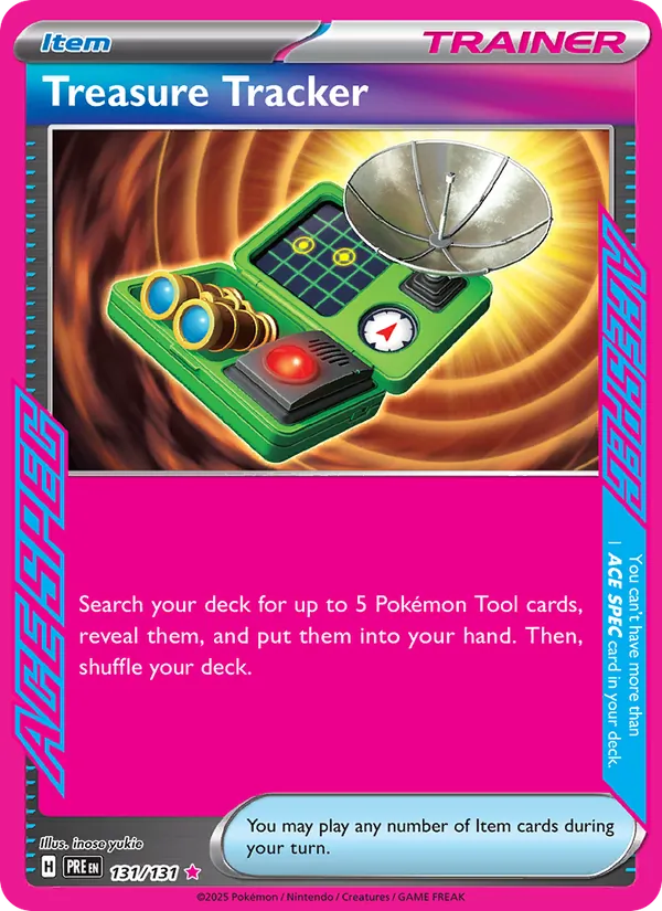 Treasure Tracker Prismatic Evolutions 131/131