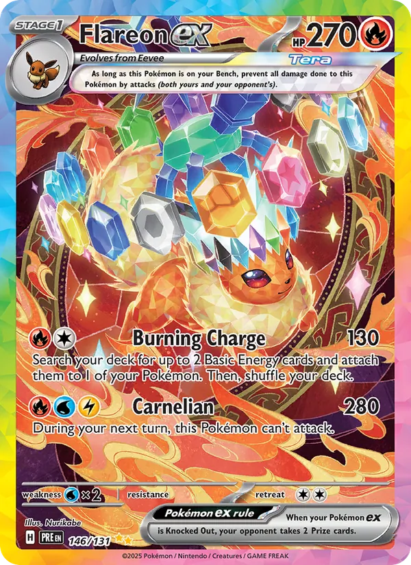 Flareon ex Prismatic Evolutions 146/131