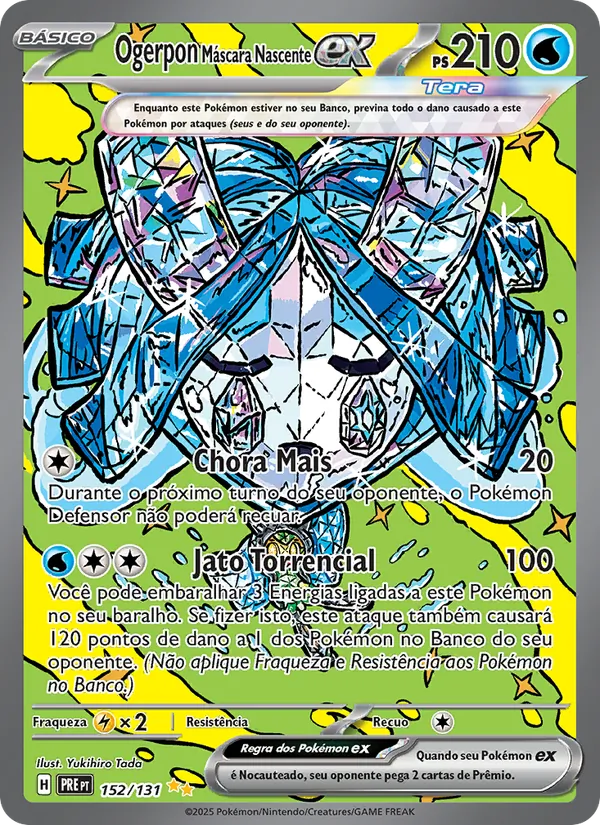 Ogerpon Máscara Nascente ex Evoluções Prismáticas 152/131