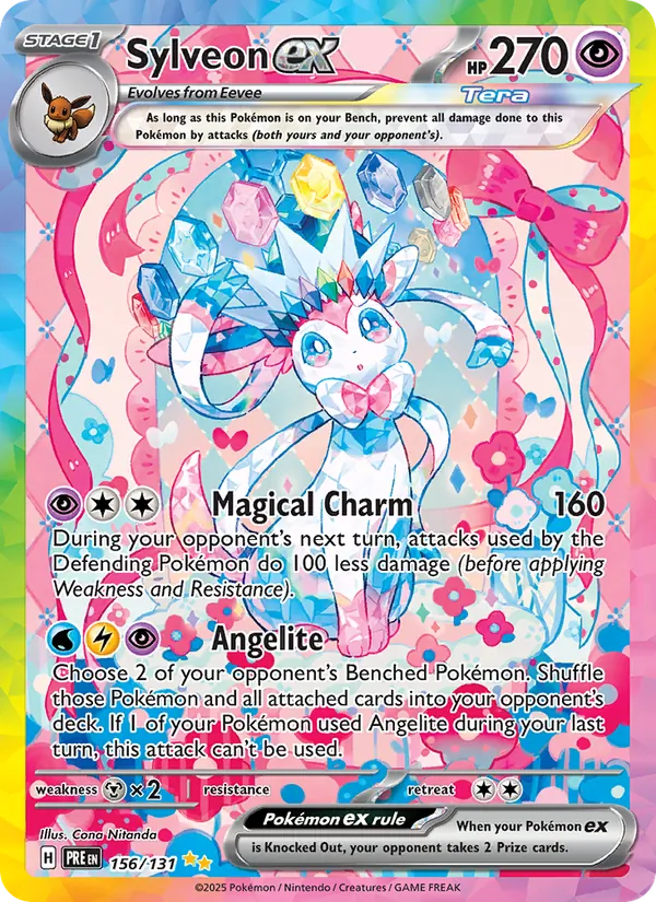 Sylveon ex Prismatic Evolutions 156/131