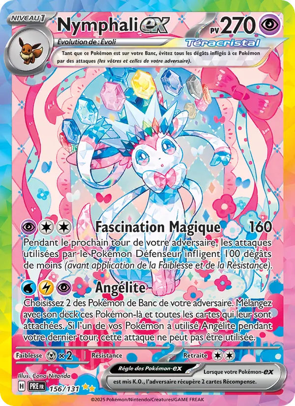 Nymphali-ex Évolutions Prismatiques 156/131