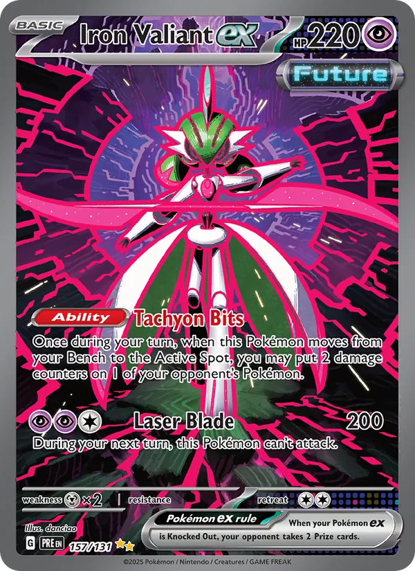 Iron Valiant ex Prismatic Evolutions 157/131