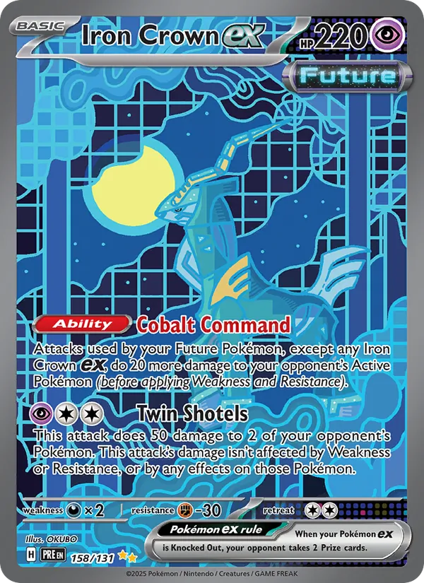 Iron Crown ex Prismatic Evolutions 158/131