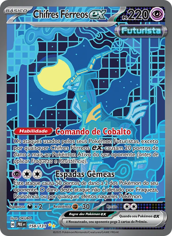 Chifres Férreos ex Evoluções Prismáticas 158/131
