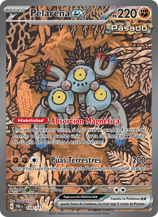 Pelarena ex Evoluciones Prismáticas 159/131