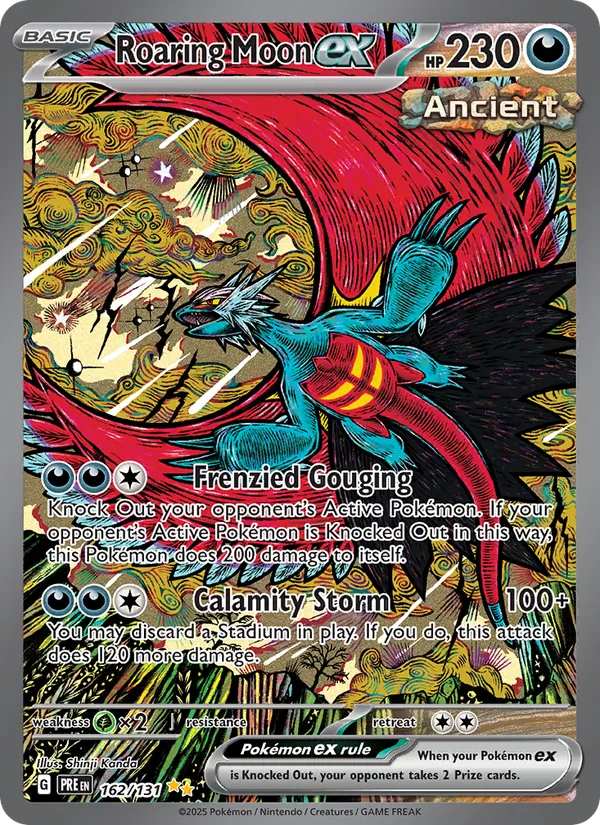 Roaring Moon ex Prismatic Evolutions 162/131