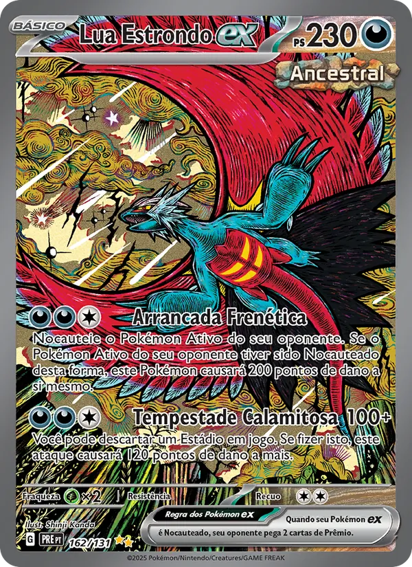 Lua Estrondo ex Evoluções Prismáticas 162/131