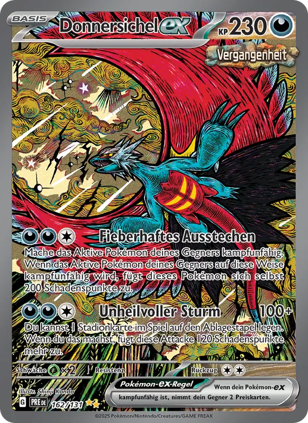 Donnersichel-ex Prismatische Entwicklungen 162/131