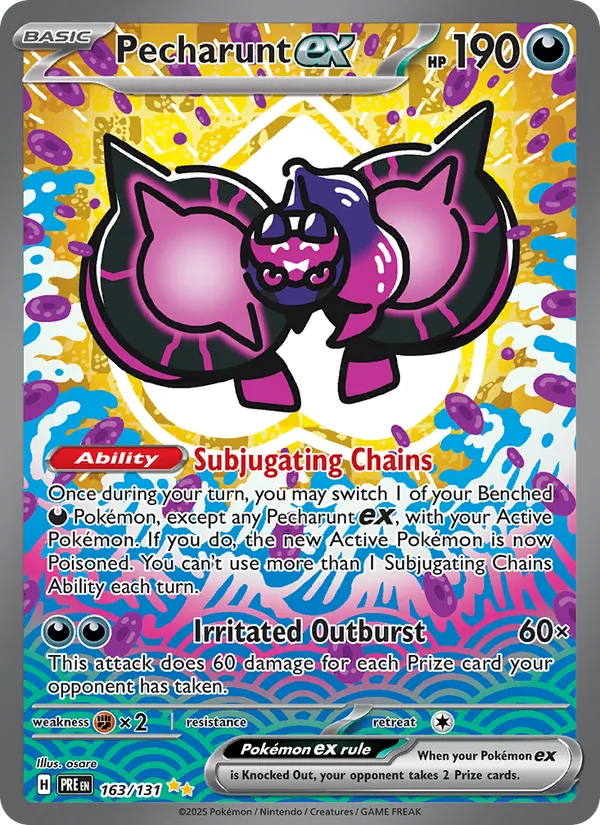 Pecharunt ex Prismatic Evolutions 163/131