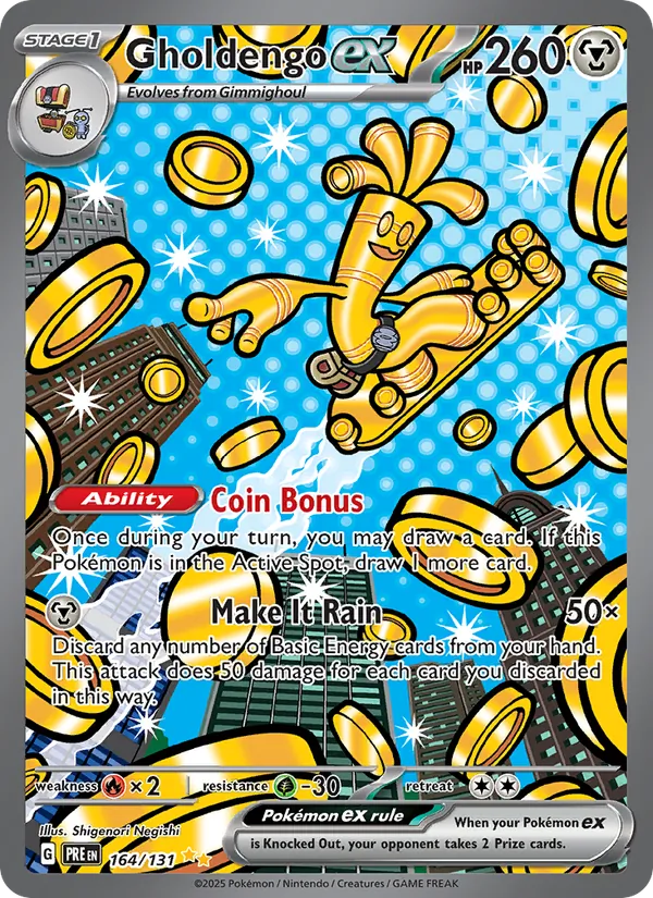 Gholdengo ex Prismatic Evolutions 164/131