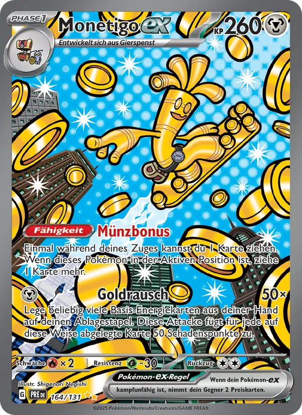 Monetigo-ex Prismatische Entwicklungen 164/131
