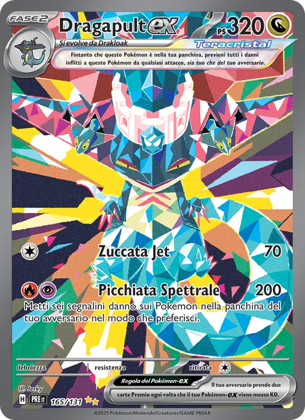 Dragapult-ex Evoluzioni Prismatiche 165/131