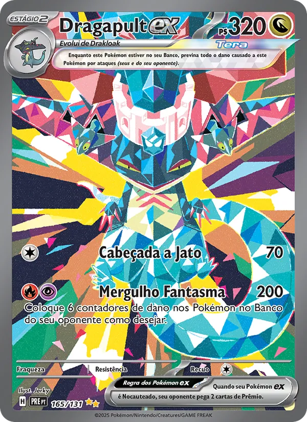 Dragapult ex Evoluções Prismáticas 165/131