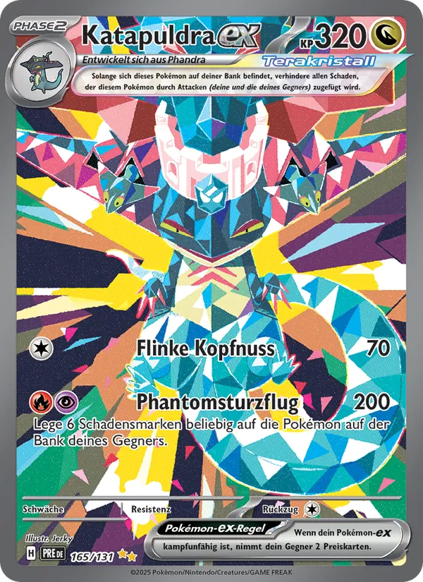 Katapuldra-ex Prismatische Entwicklungen 165/131