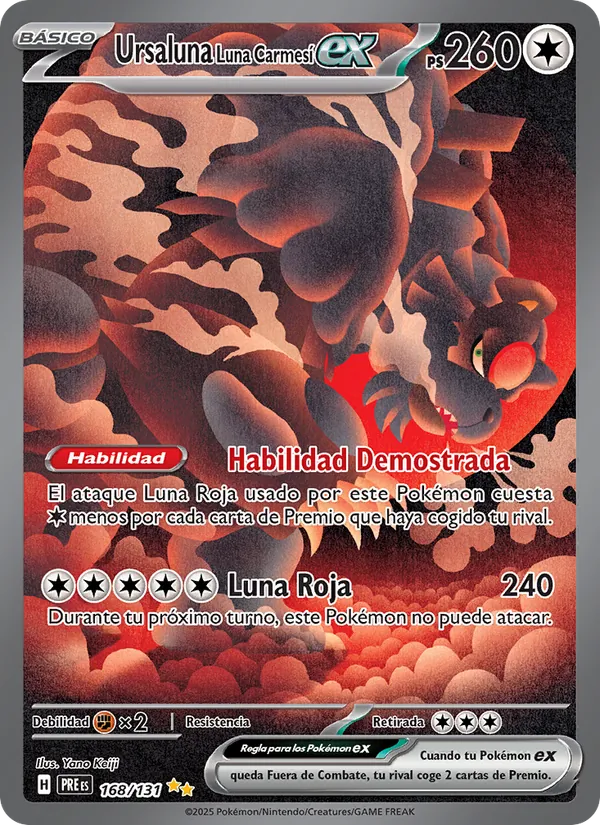 Ursaluna Luna Carmesí ex Evoluciones Prismáticas 168/131