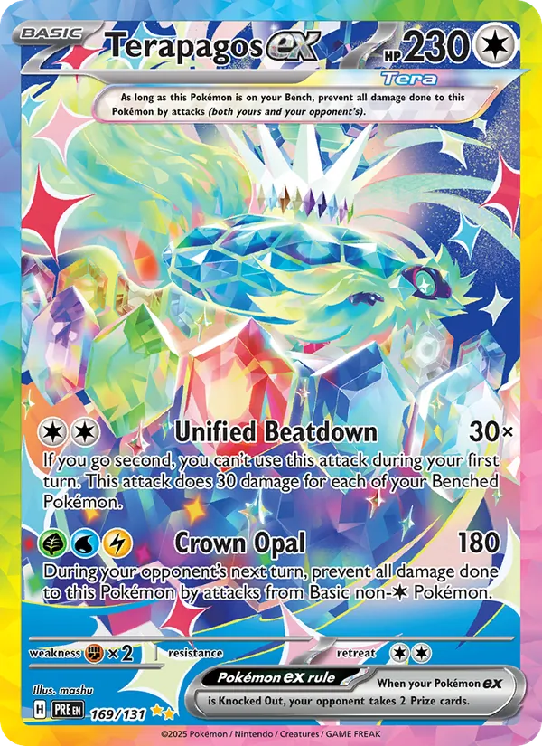 Terapagos ex Prismatic Evolutions 169/131