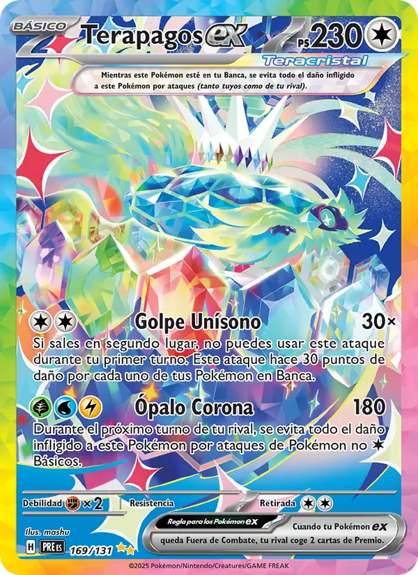 Terapagos ex Evoluciones Prismáticas 169/131
