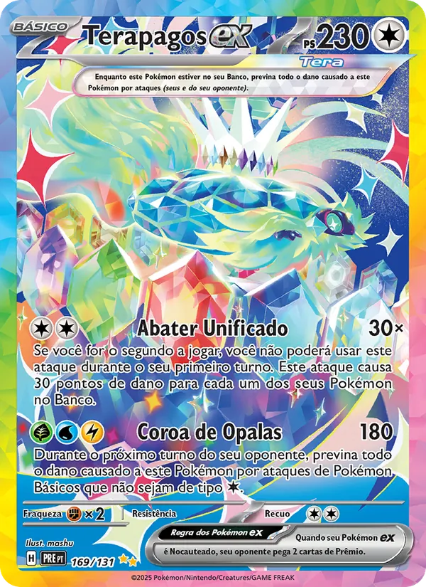 Terapagos ex Evoluções Prismáticas 169/131