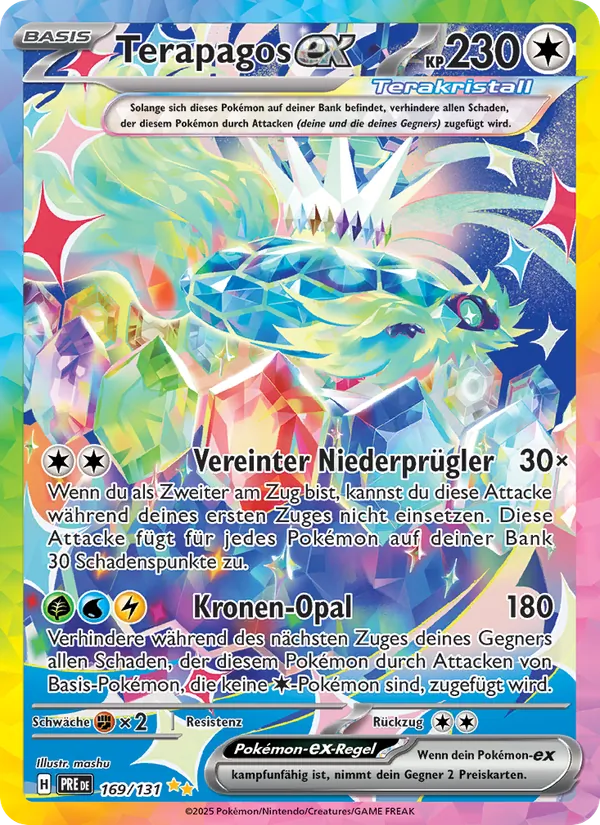 Terapagos-ex Prismatische Entwicklungen 169/131