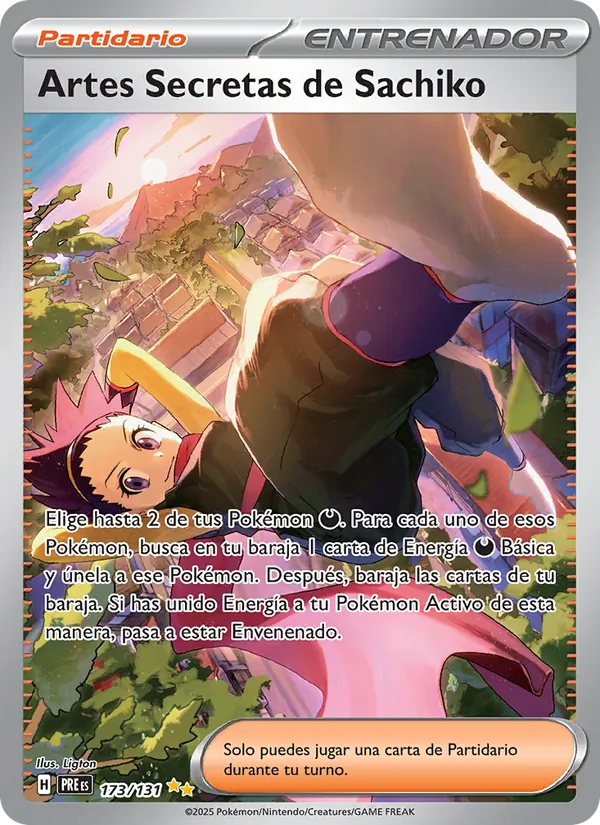 Artes Secretas de Sachiko Evoluciones Prismáticas 173/131
