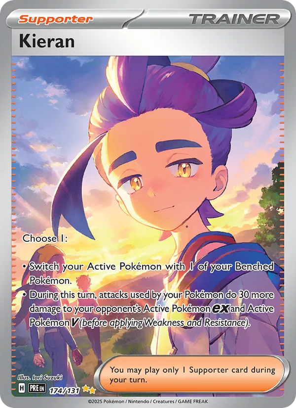 Kieran Prismatic Evolutions 174/131