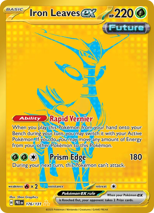Iron Leaves ex Prismatic Evolutions 176/131