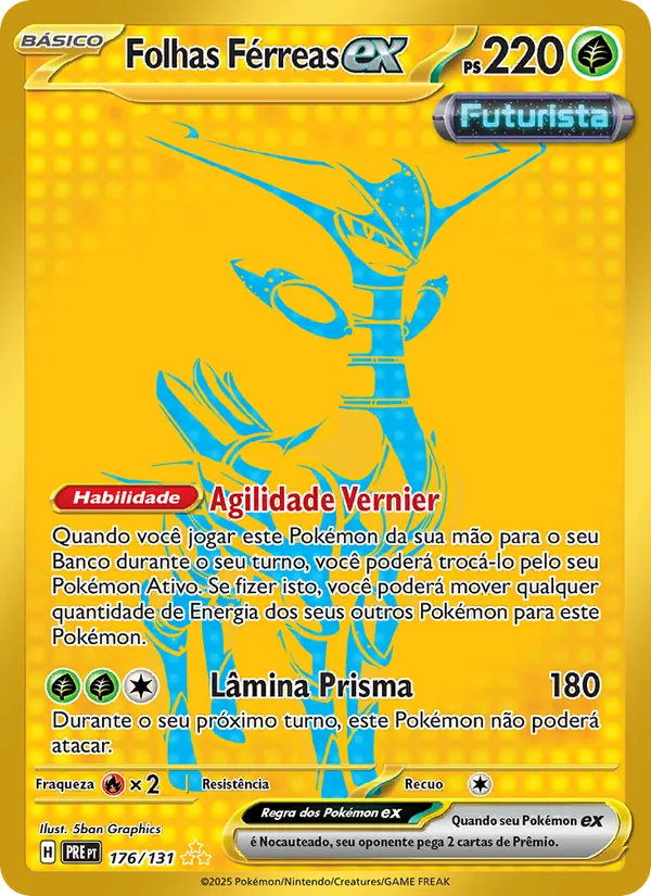 Folhas Férreas ex Evoluções Prismáticas 176/131