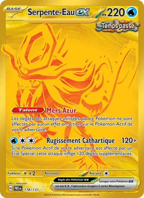 Serpente-Eau-ex Évolutions Prismatiques 178/131