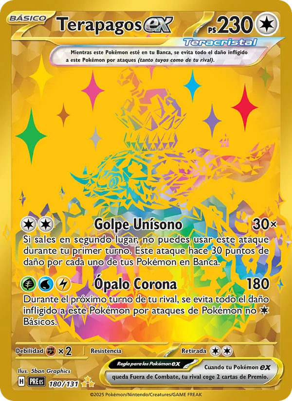 Terapagos ex Evoluciones Prismáticas 180/131