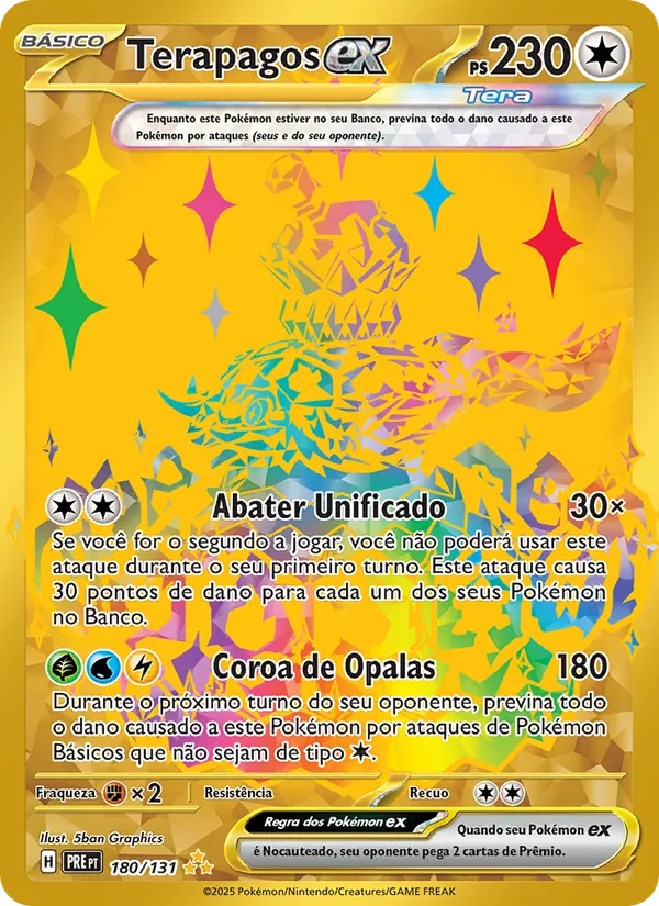 Terapagos ex Evoluções Prismáticas 180/131