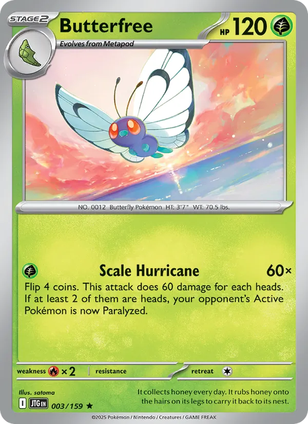 Butterfree Journey Together 003/159