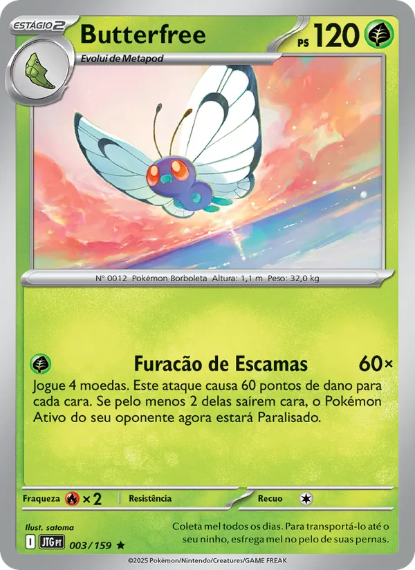 Butterfree Amigos de Jornada 003/159