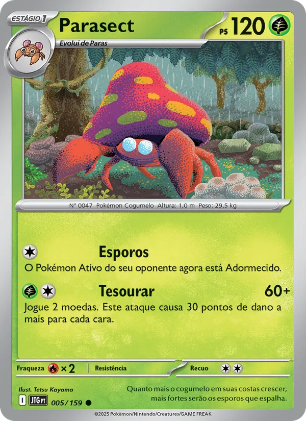 Parasect Amigos de Jornada 005/159