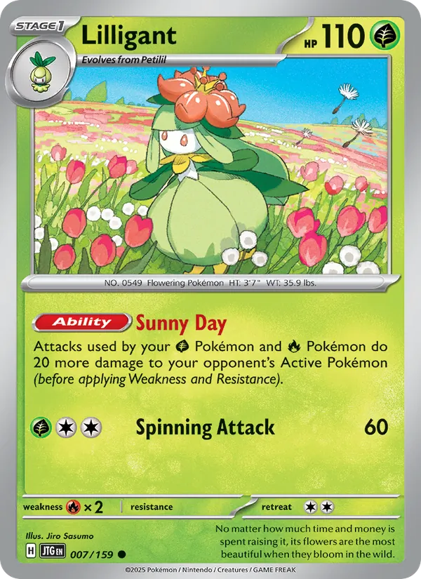 Lilligant Journey Together 007/159