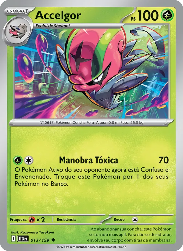 Accelgor Amigos de Jornada 013/159