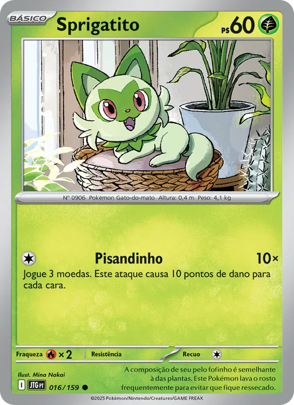 Sprigatito Amigos de Jornada 016/159