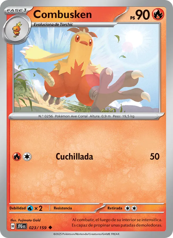 Combusken Juntos de Aventuras 023/159