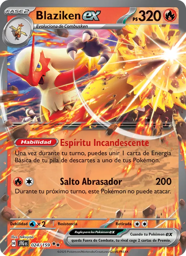 Blaziken ex Juntos de Aventuras 024/159