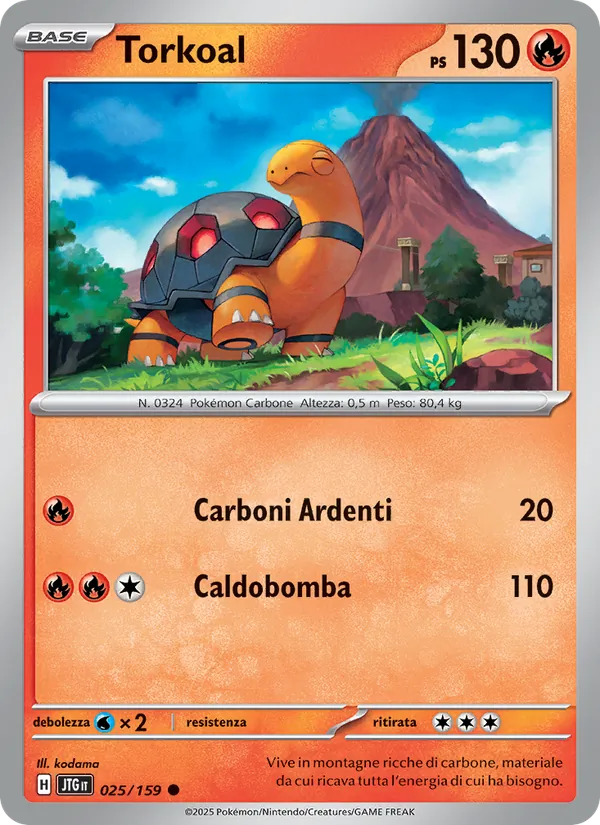 Torkoal Avventure Insieme 025/159