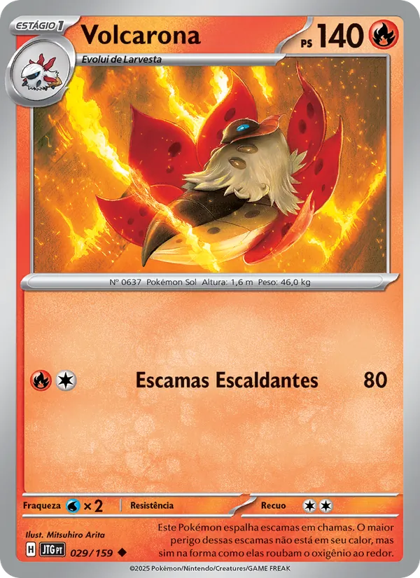 Volcarona Amigos de Jornada 029/159
